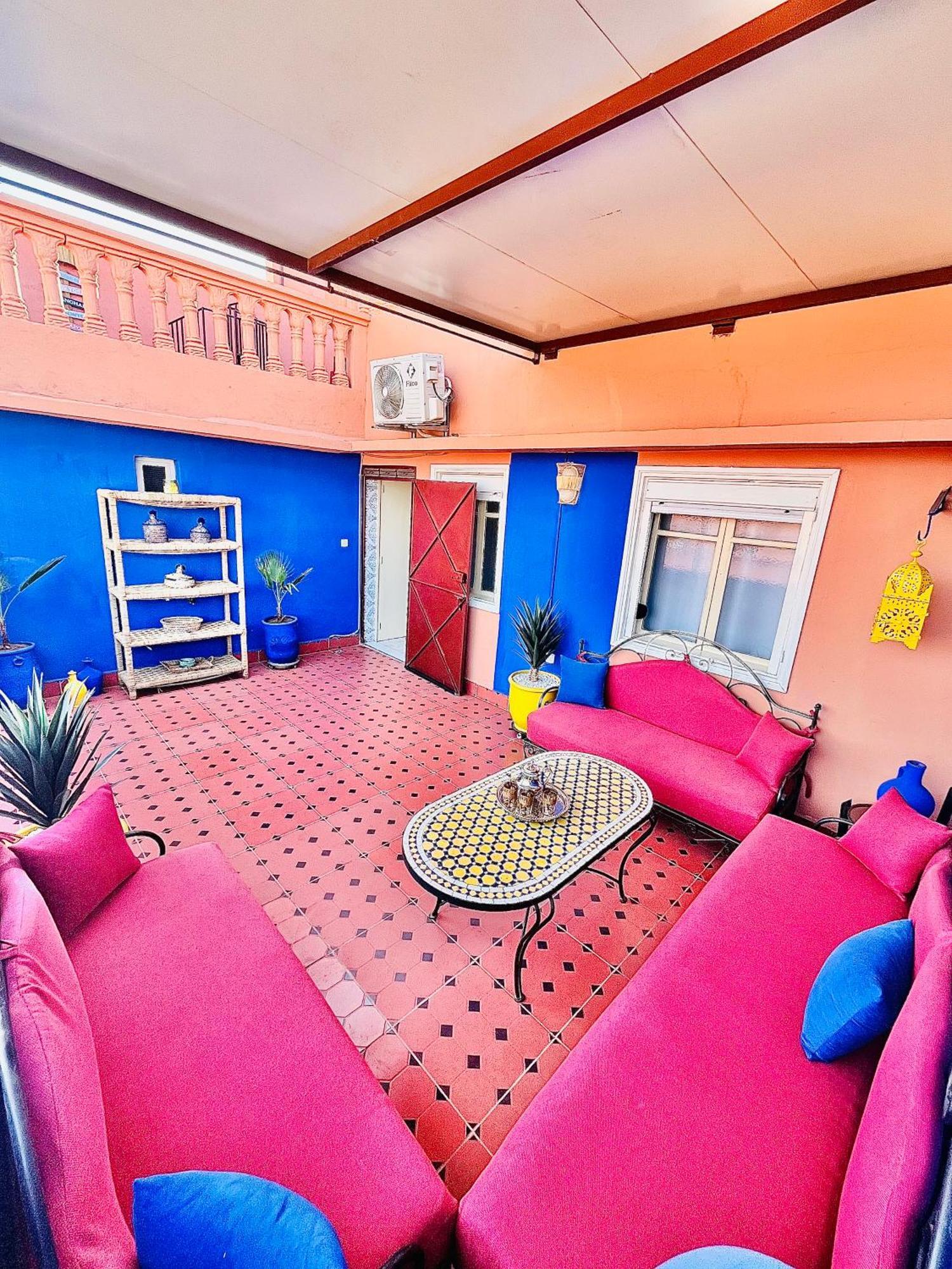Apartment With Ac And A Nice Private Terrace Appartement Climatise Avec Une Jolie Terrasse Privee Marrakesh Exterior photo